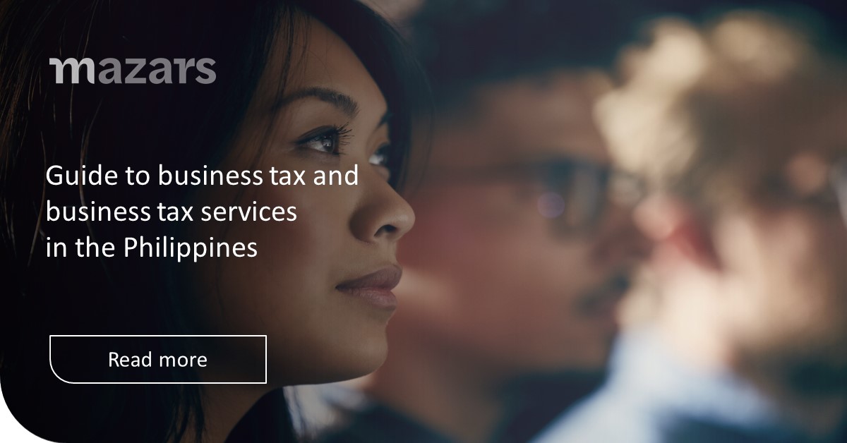Guide to business tax and tax services in the Philippines, article from
